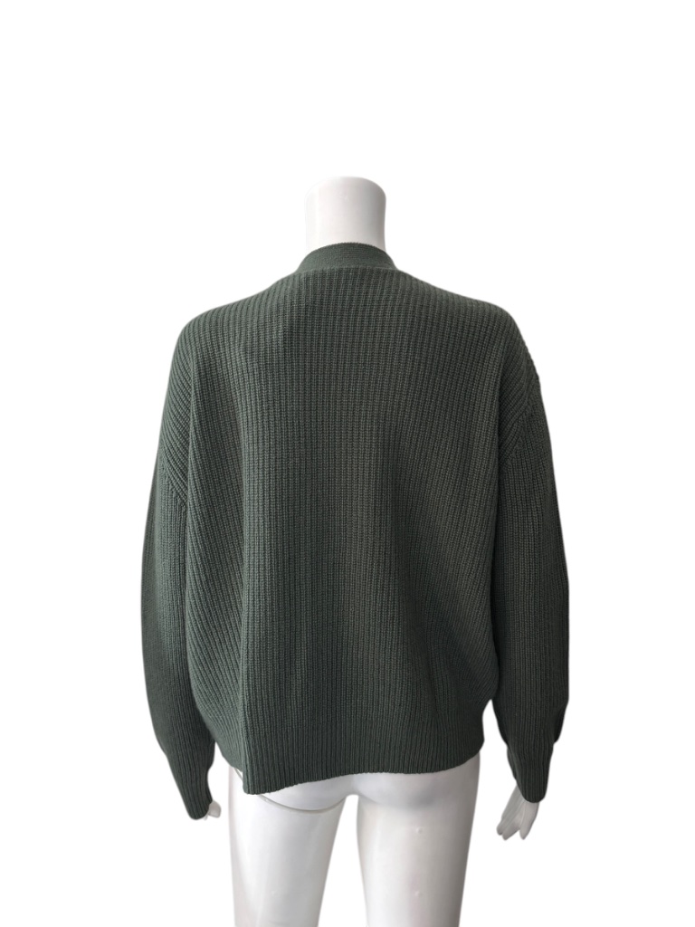 Nwt $445 Jenni Kayne Cropped Cashmere Cocoon Cardigan In Pine Size Xxs — image 6 of 8
